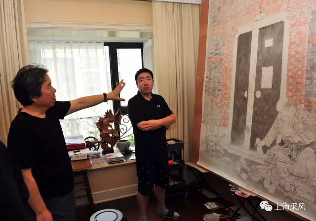寫意父親和工筆兒子——丁氏父子“跨界”合作創世神話